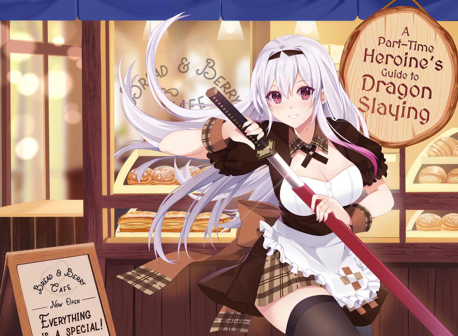 A Part Time Heroine's Guide to Dragon Slaying Novel Cover A Part Time Heroine's Guide to Dragon Slaying Novel Cover